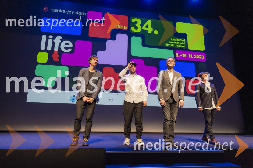  Jurij Drevenšek, igralec;  Alexis Mannenti, igralec;  Radivoje Bukvić, igralec;  Dragan Bjelogrlić, režiser, igralec34. Ljubljanski mednarodni filmski festival - LIFFe, otvoritev