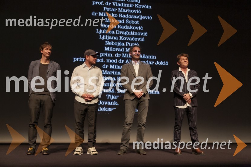  Jurij Drevenšek, igralec;  Alexis Mannenti, igralec;  Radivoje Bukvić, igralec;  Dragan Bjelogrlić, režiser, igralec34. Ljubljanski mednarodni filmski festival - LIFFe, otvoritev