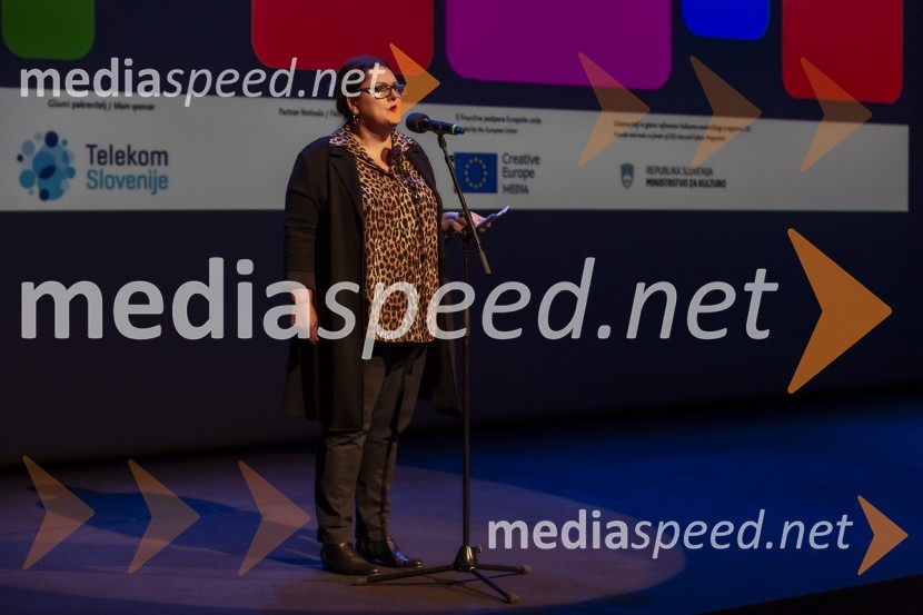  Uršula Cetinski, generalna direktorica, Cankarjev dom34. Ljubljanski mednarodni filmski festival - LIFFe, otvoritev