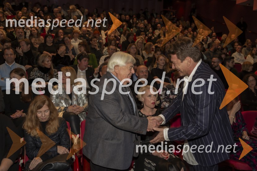  Milan Kučan, nekdanji predsednik Republike Slovenije;  Dragan Bjelogrlić, režiser, igralec34. Ljubljanski mednarodni filmski festival - LIFFe, otvoritev