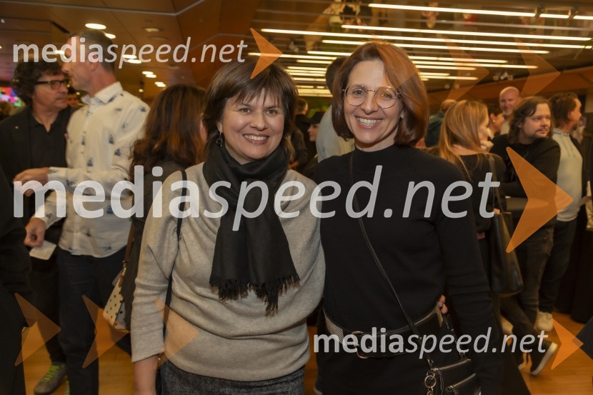  Nataša Posel, direktorica, Amnesty International;  Janina Pintar, Liffe34. Ljubljanski mednarodni filmski festival - LIFFe, otvoritev
