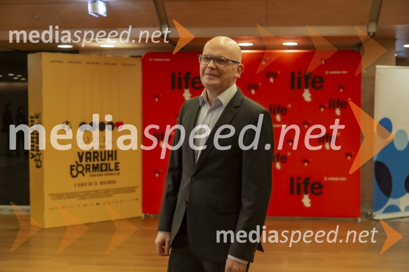  Simon Popek, programski direktor, festival LIFFe34. Ljubljanski mednarodni filmski festival - LIFFe, otvoritev