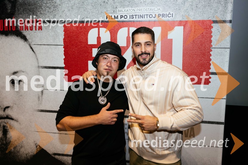  Stefan Đurić - Rasta, pevec;  Challe Salle, glasbenik, raper3211, premiera filma v Cineplexx Ljubljana
