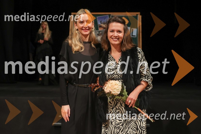  Barbara Murn Vrviščar, direktorica Pionirskega doma;  Yulia  Roschina, režiserkaPremiera mladinske predstave A me slišiš?!?