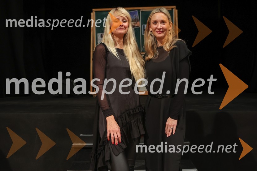  Živa Steiner, Pionirski dom;  Barbara Murn Vrviščar, direktorica Pionirskega domaPremiera mladinske predstave A me slišiš?!?