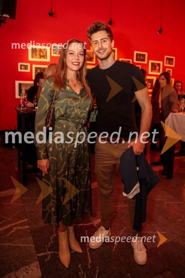  Lea Cok, igralka;  Matej Zemljič, igralecKar želiš, to dobiš, premiera komedije