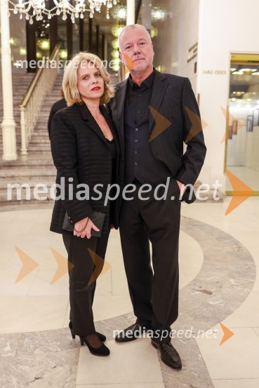  Natalija Ravter;  Staš Ravter, direktor SNG Opera in balet LjubljanaPremiera Clugovega baletnega spektakla Faust v SNG Maribor