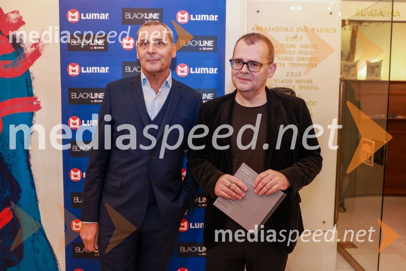  Danilo Rošker, direktor SNG Maribor;  Alan Kavčič, predstavnik za odnose z javnostmi SNG MariborPremiera Clugovega baletnega spektakla Faust v SNG Maribor