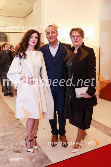 dr. dent. med. Branka Vran Benkovič, zobozdravnica;  Danilo Rošker, direktor SNG Maribor;  Lidija Divjak Mirnik, nekdanja poslanka DZ Republike SlovenijePremiera Clugovega baletnega spektakla Faust v SNG Maribor