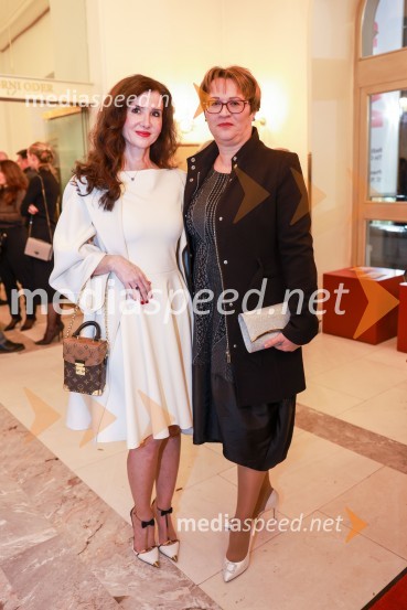 dr. dent. med. Branka Vran Benkovič, zobozdravnica;  Lidija Divjak Mirnik, nekdanja poslanka DZ Republike SlovenijePremiera Clugovega baletnega spektakla Faust v SNG Maribor