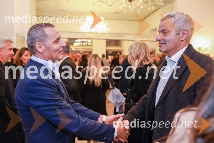  Danilo Rošker, direktor SNG Maribor;  Saša Arsenovič, župan občine Maribor, podjetnikPremiera Clugovega baletnega spektakla Faust v SNG Maribor