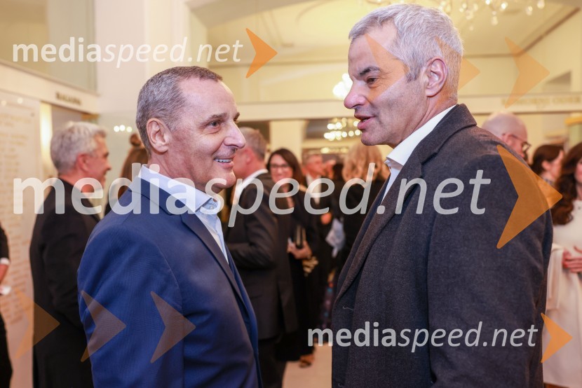  Danilo Rošker, direktor SNG Maribor;  Saša Arsenovič, župan občine Maribor, podjetnikPremiera Clugovega baletnega spektakla Faust v SNG Maribor
