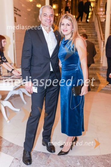  Aleksander Saša Arsenovič, župan, Mestna občina Maribor;  Katja Arsenovič, direktorica Rožmarin Hospitality GroupPremiera Clugovega baletnega spektakla Faust v SNG Maribor