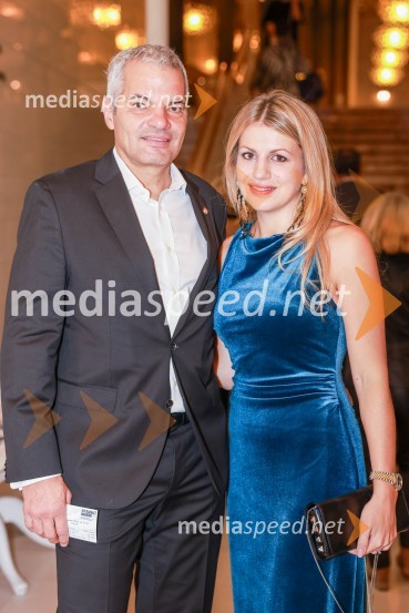  Aleksander Saša Arsenovič, župan, Mestna občina Maribor;  Katja Arsenovič, direktorica Rožmarin Hospitality GroupPremiera Clugovega baletnega spektakla Faust v SNG Maribor