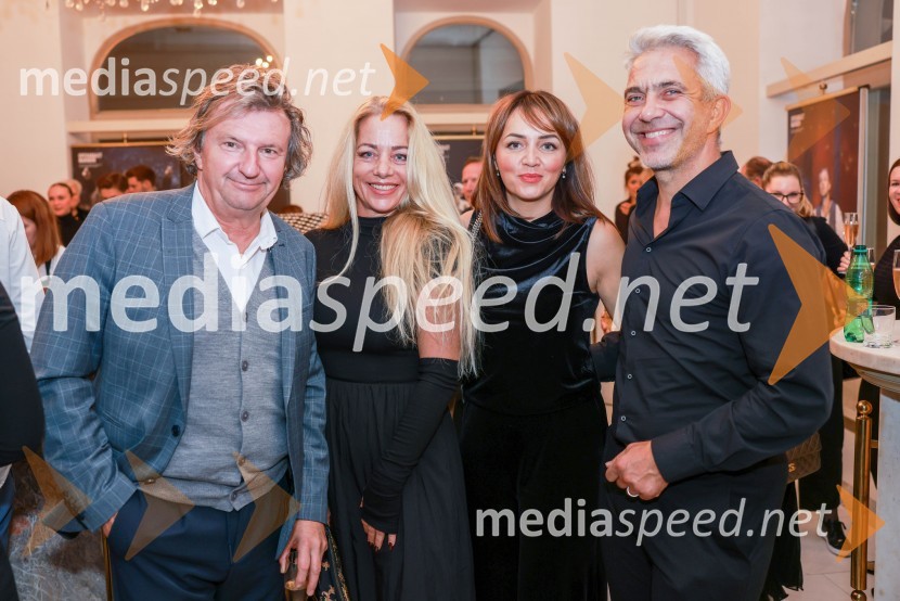  Dušan Korošec, odvetnik;  Maša Podkonjak Korošec, odvetnica;  Tina Rajterič;  Marko Arsenovič, managing director, s.Oliver Slovenia & CroatiaPremiera Clugovega baletnega spektakla Faust v SNG Maribor