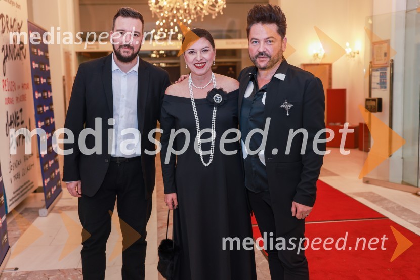  Denis Bende Živčec, novinar, Večer;  Klara  Kačinari, zlatarstvo izdelava Borštnikovega prstana;  Miran Bende Živčec, direktor in lastnik, turistična agencija Galileo 3000Premiera Clugovega baletnega spektakla Faust v SNG Maribor