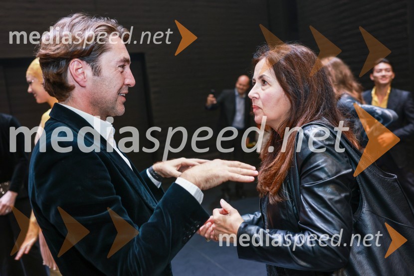  Edward Clug, umetniški direktor, Balet SNG Maribor;  Ksenija Mišič, igralkaPremiera Clugovega baletnega spektakla Faust v SNG Maribor