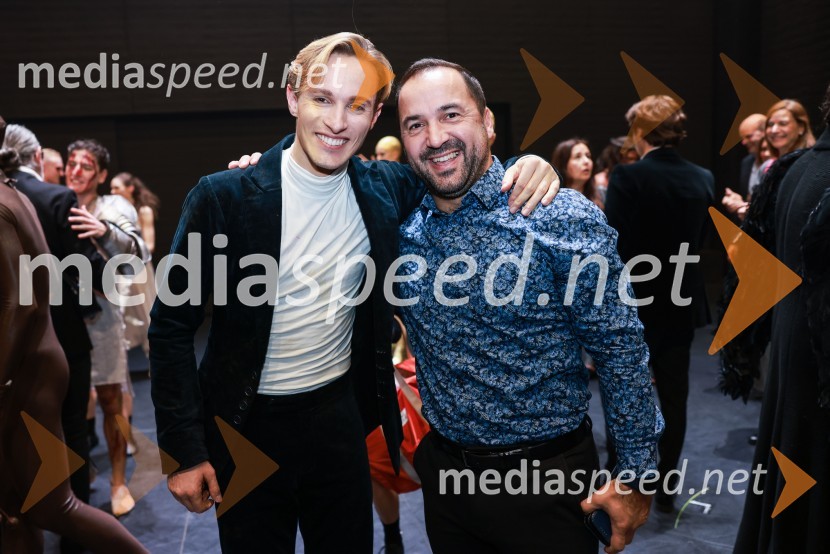  Davide Buffone, baletni plesalec;  Tim Ribič, SNG MariborPremiera Clugovega baletnega spektakla Faust v SNG Maribor