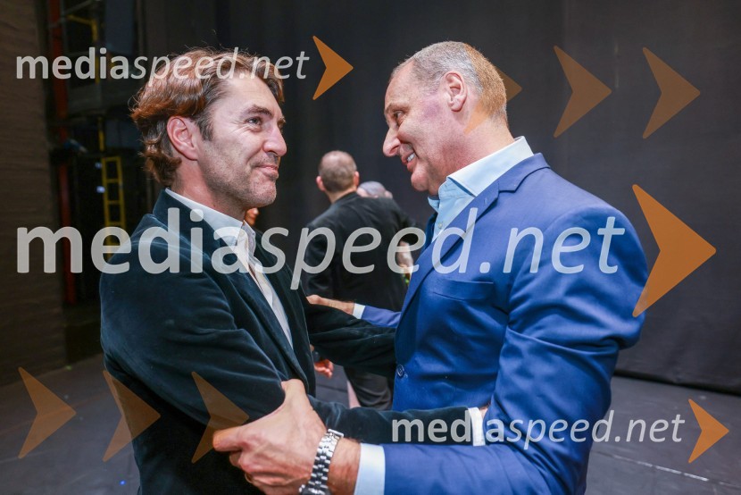  Edward Clug, umetniški direktor, Balet SNG Maribor;  Danilo Rošker, direktor SNG MariborPremiera Clugovega baletnega spektakla Faust v SNG Maribor