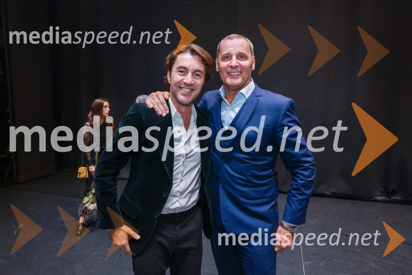  Edward Clug, umetniški direktor, Balet SNG Maribor;  Danilo Rošker, direktor SNG MariborPremiera Clugovega baletnega spektakla Faust v SNG Maribor