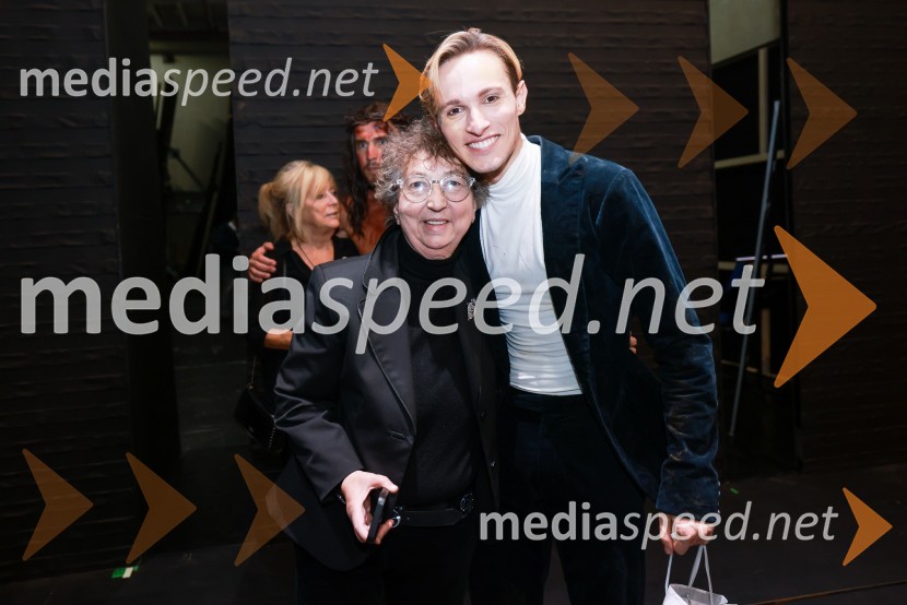  Dragica Petrovič, režiserka in producentka;  Davide Buffone, baletni plesalecPremiera Clugovega baletnega spektakla Faust v SNG Maribor