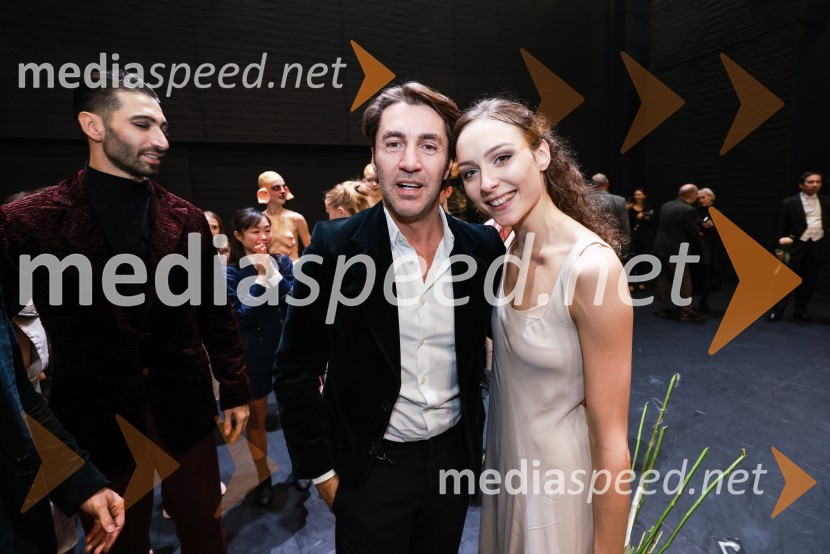  Edward Clug, umetniški direktor, Balet SNG Maribor;  Monja Obrul, baletna plesalkaPremiera Clugovega baletnega spektakla Faust v SNG Maribor