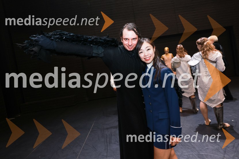  Alexandru Pilca, baletni plesalec;  Asami Nakashima, baletna solistkaPremiera Clugovega baletnega spektakla Faust v SNG Maribor