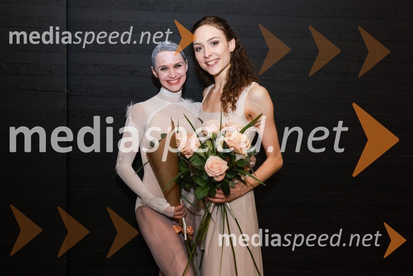  Tijuana Križman Hudernik, baletna solistka;  Monja Obrul, baletna plesalkaPremiera Clugovega baletnega spektakla Faust v SNG Maribor