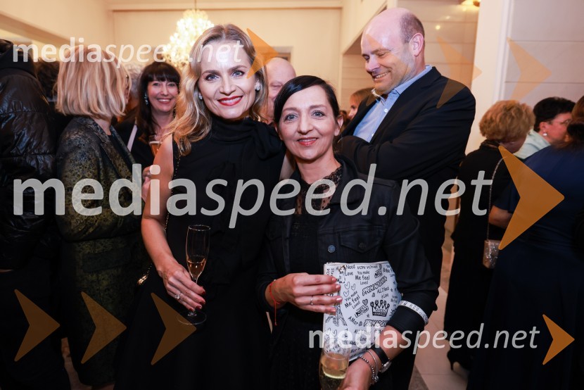  Katarina Kresal, odvetnica, nekdanja ministrica za notranje zadeve;  Jagoda Đorđević, PR MariboxPremiera Clugovega baletnega spektakla Faust v SNG Maribor