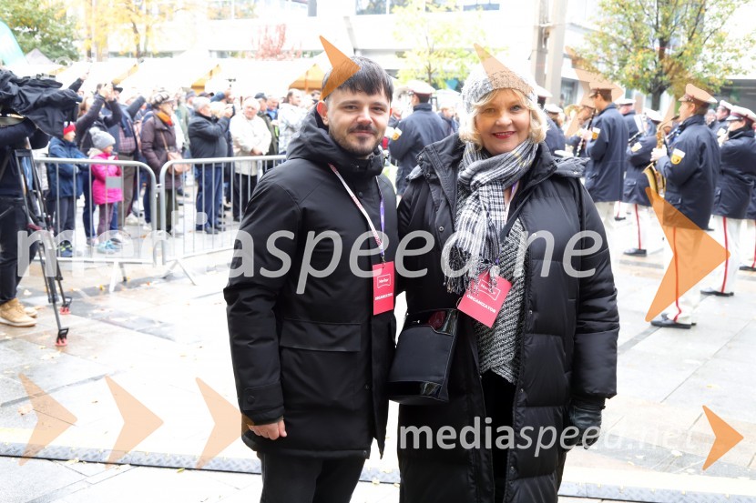  Žan Hauptman, pevec, klaviaturist;  ... Martinovanje v Mariboru 2023