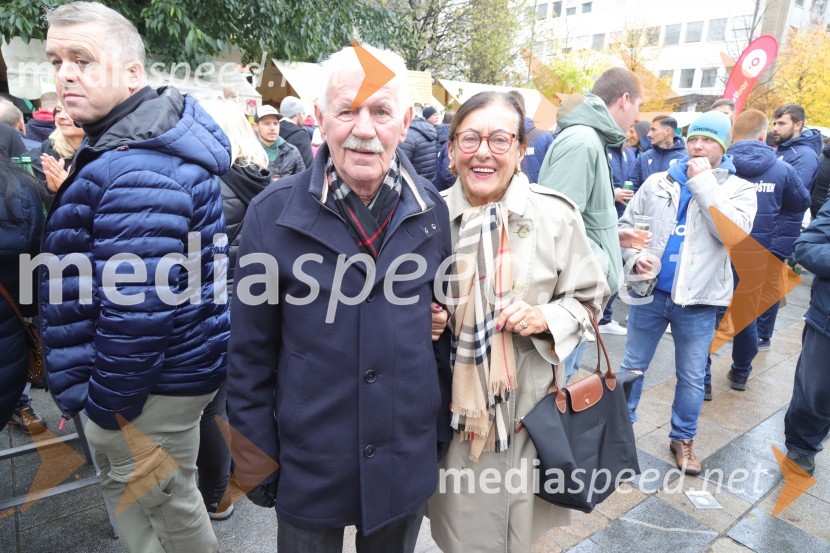  Branko Bezjak, nekdanji direktor, Swaty;  Dunja BezjakMartinovanje v Mariboru 2023