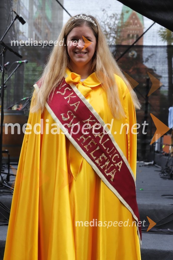  Monika Narat, 12. vinska krljica Svete HeleneMartinovanje v Mariboru 2023