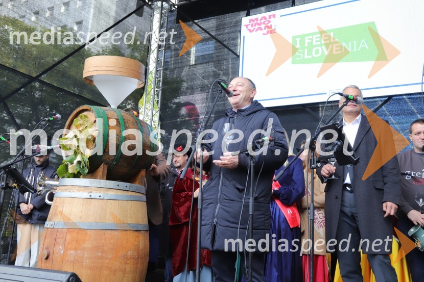  Stane Kocutar, mestni viničar, skrbnik Stare trte, novinar Radia Maribor, zgodovinarMartinovanje v Mariboru 2023