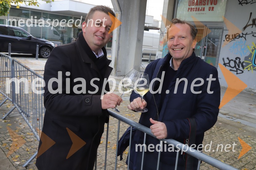  Robert Levstek,  odgovorni urednik Radia Maribor, moderator prireditev;  ... Martinovanje v Mariboru 2023