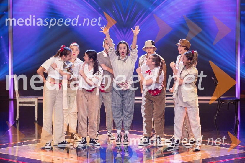 Oni- plesni cirkus.Slovenija ima talent 2023, druga polfinalna oddaja
