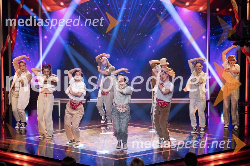 Oni- plesni cirkus.Slovenija ima talent 2023, druga polfinalna oddaja