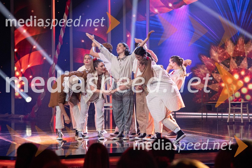 Oni- plesni cirkus.Slovenija ima talent 2023, druga polfinalna oddaja