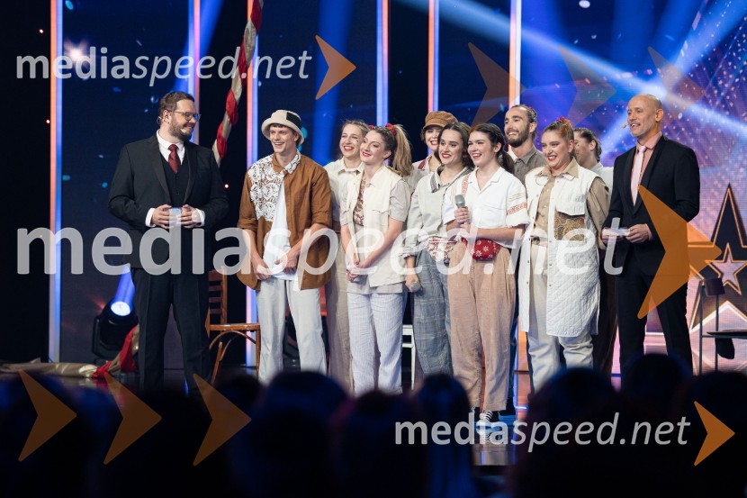 Oni- plesni cirkus.Slovenija ima talent 2023, druga polfinalna oddaja