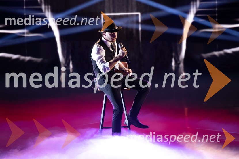  Jure Kotnik, pevecSlovenija ima talent 2023, druga polfinalna oddaja