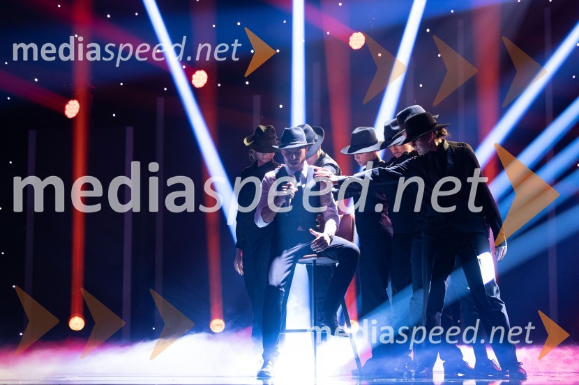  Jure Kotnik, pevecSlovenija ima talent 2023, druga polfinalna oddaja