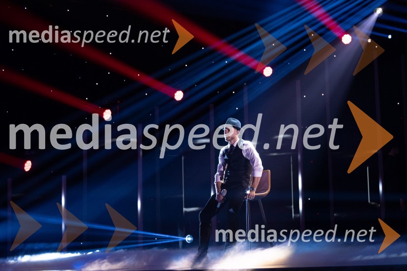  Jure Kotnik, pevecSlovenija ima talent 2023, druga polfinalna oddaja