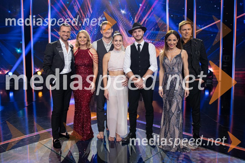  Andrej Škufca, štirikratni svetovni plesni prvak in plesni sodnik;  Marjetka Vovk, pevka, duo Maraaya;  Matjaž Pezdirc, Acro Connection;  Alja Gomilar Zickero, Acro Connection;  Jure Kotnik, pevec;  Ana Klašnja, balerina;  Lado Bizovičar, igralecSlovenija ima talent 2023, druga polfinalna oddaja