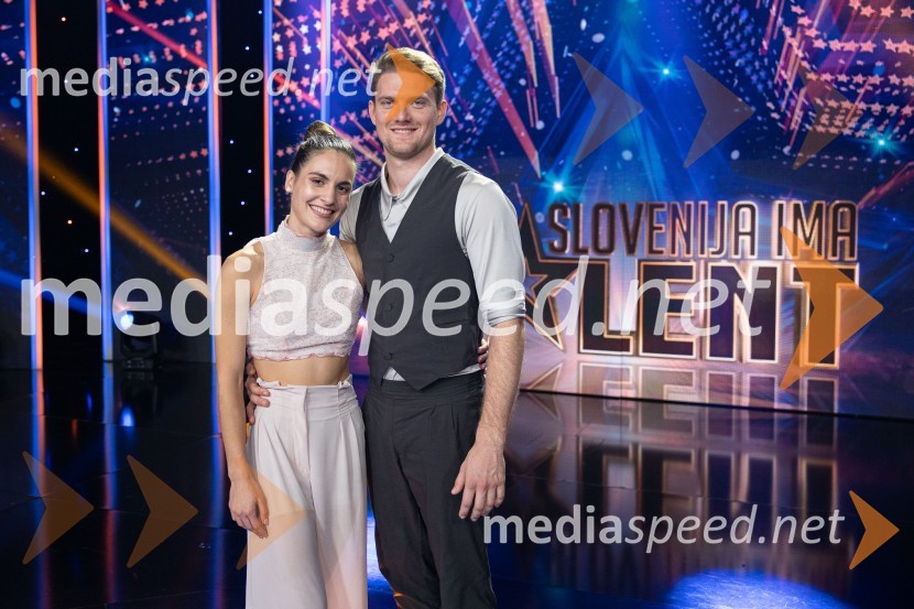  Alja Gomilar Zickero, Acro Connection;  Matjaž Pezdirc, Acro ConnectionSlovenija ima talent 2023, druga polfinalna oddaja