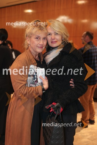  Barbara Hieng Samobor, direktorica in umetniška vodja MGL;  Nevenka Črešnar Pergar, lastnica in direktorica podjetja NP ConsultingArzenik in stare čipke, premiera