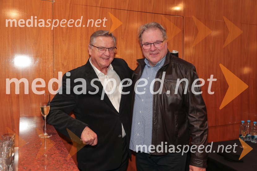  Dušan Mlakar, režiser;  Jožef Ropoša, igralecArzenik in stare čipke, premiera