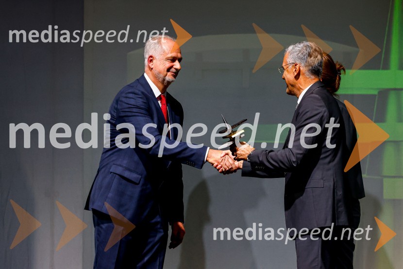 dr. Vojkan Jovičić, inženir; mag. Črtomir Remec,  predsednik Inženirske zbornice SlovenijeDan inženirske zbornice Slovenije