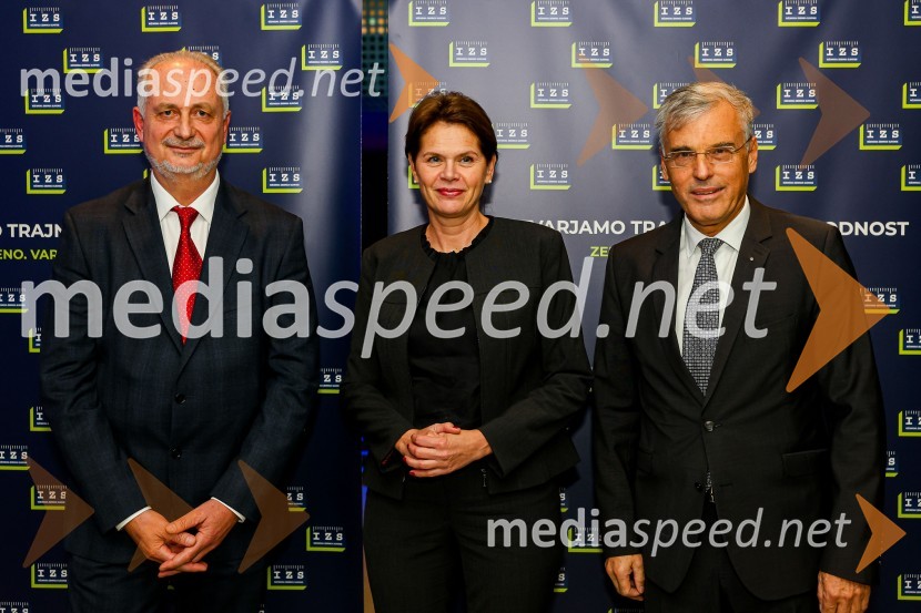 dr. Vojkan Jovičić, inženir; mag. Alenka Bratušek, Ministrica za infrastrukturo; mag. Črtomir Remec,  predsednik Inženirske zbornice SlovenijeDan inženirske zbornice Slovenije