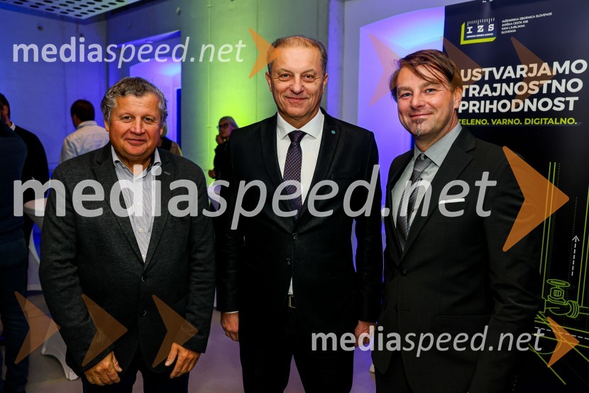 Dominik Bovha;  Matjaž  Grilc, IZS;  Matej Plešnar, IZSDan inženirske zbornice Slovenije