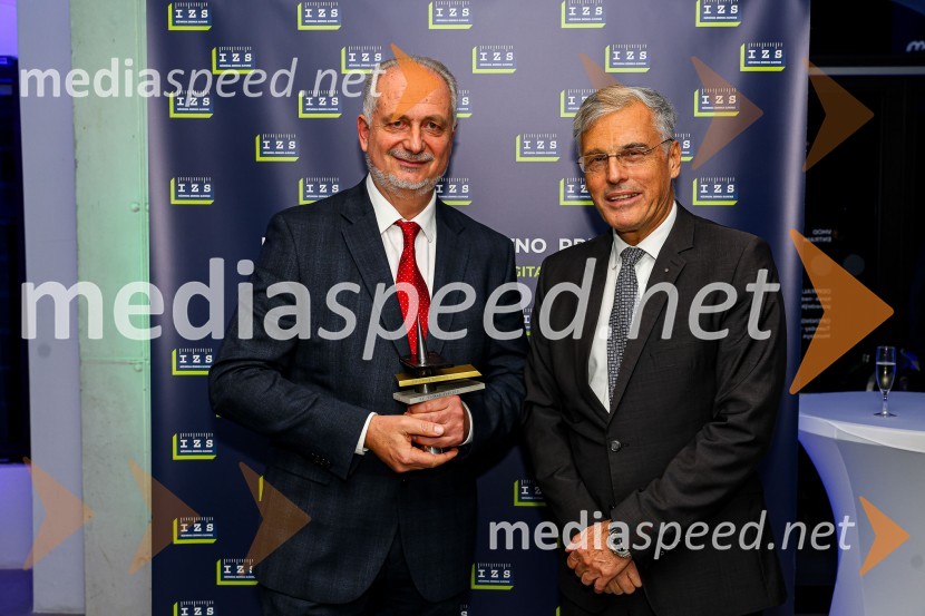 dr. Vojkan Jovičić, inženir; mag. Črtomir Remec,  predsednik Inženirske zbornice SlovenijeDan inženirske zbornice Slovenije