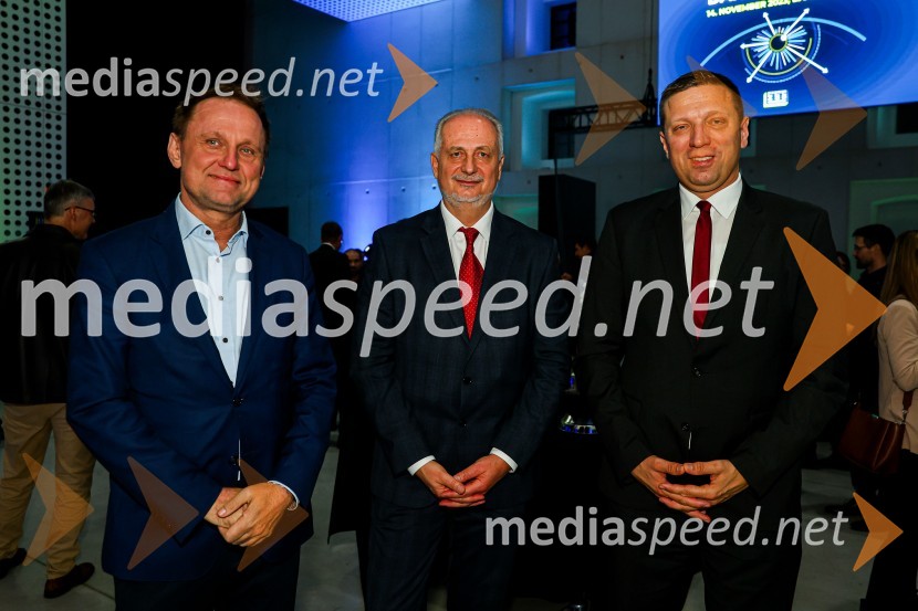 dr. Samo Peter Medved,  podžupan, Mestna občina Maribor ; dr. Vojkan Jovičić, inženir; mag. Andrej Rajh, državni sekretarDan inženirske zbornice Slovenije